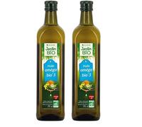 Jardin BiO étic - Huile Omega bio 3-4 huiles vierge bio - 75 cl, 750 ml (Lot de 2)