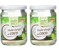 Jardin BiO étic - Huile vierge de Coco - 500 ml (Lot de 2)