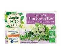 JARDIN BIO ETIC - Infusion Détox Douceur, Bienfaits Naturels Pour Le Foie, Sachets Bio x20 - Lot De 3