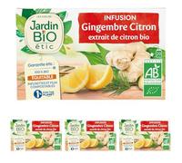 Jardin BiO étic - Infusion Gingembre Citron (Lot de 4)