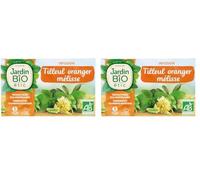 Jardin BiO étic - Infusion Tilleul Oranger Mélisse (Lot de 2)