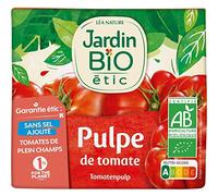 JARDIN BIO ETIC - JARDIN BIO ÉTIC PULPE DE TOMATE BIO BRIQUE 500G - LOT DE 4