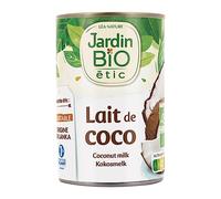 JARDIN BIO ETIC - Lait de Coco Authentique et Savoureux, Brique 40cl - Lot De 4