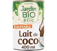 JARDIN BIO ETIC - LAIT DE COCO BIO 40CL - LOT DE 4