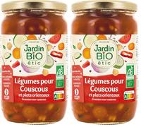 Jardin BiO étic - Légumes pour Couscous, 660g (L'emballage peut varier) (Lot de 2)