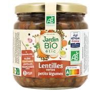 Jardin BiO étic - Lentilles vertes cuisinées aux petits légumes 400 g
