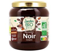 Jardin Bio Etic - Pâte à tartiner noir bio, sans huile de palme - 350g - Idéal pour les amateurs de saveurs authentiques - Lot De 3