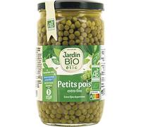 JARDIN BIO ETIC - Petits Pois Extra Fins Bio 660G - Lot De 4 - Vendu Par Lot