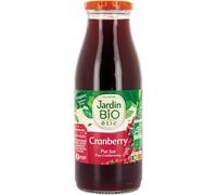 Jardin BiO étic - Pur Jus de Cranberry 50 cl (Lot de 6)