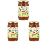 Jardin BiO étic - Ravioli Epinard Ricotta 675g (Lot de 3)