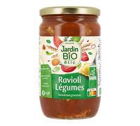 JARDIN BIO ETIC - Raviolis bio aux légumes du potager, Recette Savoureuse et SainE, Format familial 675g - Lot de 3