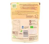 Jardin Bio Étic - Risotto Bio Saveurs Italiennes, Prêt en 15 min, Sachet individuel 220g - Lot de 3