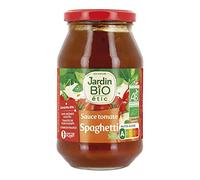 Jardin BIO étic - Sauce tomate Spaghetti - bio - Salé - Certifié AB - Bocal de 510g