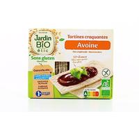 Jardin Bio Étic - Tartine Craquante Bio Au Son D'Avoine, Sans Gluten, 150g - Lot De 4