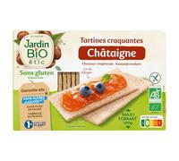 Jardin BIO étic - Tartines craquantes châtaigne sans gluten