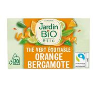 JARDIN BIO ÉTIC THÉ VERT ORANGE BERGAMOTE 30G - JARDIN BIO ETIC - LOT DE 4 - Offre Special