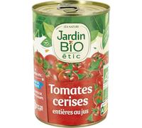 JARDIN BIO ÉTIC TOMATES CERISES BIO CONSERVE MÉTALLIQUE 240G - JARDIN BIO ETIC - LOT DE 4 - Offre Special