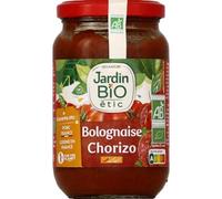 Jardin Bio Sauce bolognaise au chorizo 350g