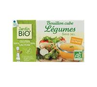 Jardin Bio Soupe Cube Légumes Sans Sel Sans Huile Palme Bio 8x9g