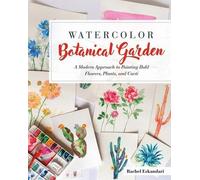 Jardin botanique aquarelle