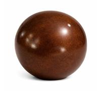 Jardin boule Poterie En Céramique Marron brillant pour une utilisation en extérieur Diamètre 30 cm résistant au gel