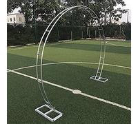 Jardin Circulaire à Deux pôles, Treillis de tonnelle Tubulaire pour Plantes grimpantes, Support de décoration, fête de Mariage, Bal de mariée