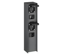 Jardin Colonne de prises POMI pour l'extérieur avec interrupteur IP44 double