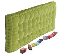 Jardin Coussin pour Banc 8-10 cm d'épaisseur Coussin de Banquette 2 ou 3 places Interieur/extérieur Coussin pour Restaurants de Rebord fenêtre Coussin de Banc Confortable et(6@,Rectangle(50x100cm/20x4