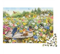 Jardin de Cent Oiseaux Puzzle 1000 Pièces Adultes Animaux Puzzles 1000 Pièces Jeux D'adresse Décor À La Maison 38x26cm/1000pcs