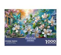 Jardin de Contes de Fées Puzzle pour Adultes - 1000 Pièces De Qualité Supérieure : Le Challenge du Puzzle Difficile, en Cadeau pour Adultes/Enfants 14+ 38x26cm/1000pcs