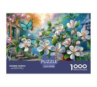Jardin de Contes de Fées Puzzle pour Adultes - 1000 Pièces De Qualité Supérieure : Le Challenge du Puzzle Difficile, en Cadeau pour Adultes/Enfants 14+ 52x38cm/1000pcs