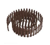 Jardin de fées miniatures | MINI ORNAMENT WOOD PICKET FENCE POUR DIY GARDING | Mini Fairy Gaŕden Feńce Gaŕden Fence | Piquet de grève décorative pour dóllhouse