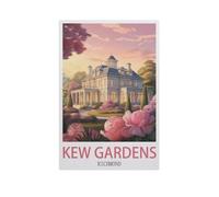 Jardin de Kew Richmond，1000 Pièces Puzzle Défi Cérébral pour Enfants Bricolage Cadeau Amusant Jeu D'intérieur Décor À La Maison（75x50cm）-GJ92