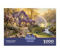 Jardin de l'espoir Puzzle en Bois Imperméable Puzzles De 1000 Pièces pour Adultes Cadeaux Impossible De Décoration pour La Maison