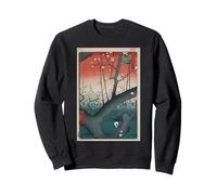 Jardin de pruniers à Kameido Art Japonais par Hiroshige Sweatshirt