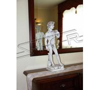 Jardin Décoration 59cm David Terrasse Pierre Figure Décoration Statue Sculpture