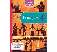Jardin des lettres 4e (2016) - Manuel élève Bimanuel Magnard : le manuel papier + la licence numérique Elève incluse. - Evelyne Ballanfat - Magnard - broché - Scolaire / Universitaire