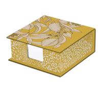 Jardin des Sens, Bloc cube 11x11x4cm contenant 300 feuillets unis 9,8x9 ,8 cm