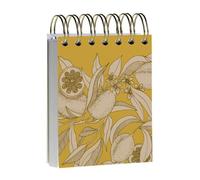 Jardin des Sens, Bloc reliure intégrale en-tête 9x11 cm, 160 feuilles, uni, ass.