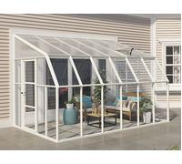 Jardin d'hiver Sun Room Palram - Canopia 2,58 x 3,84 m blanc