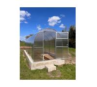 Jardin Dream Serre en polycarbonate "MINI" 2x4m en acier, avec polycarbonate 4mm