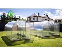 Jardin Dream Serre en polycarbonate "MINI" 2x6m en acier, avec polycarbonate 4mm