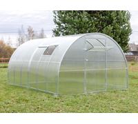 Jardin Dream Serre en polycarbonate "Titan" 3x12m en acier, avec polycarbonate 4mm