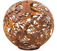 Jardin et terrasse Boule Rose Décorative Grille Boules de jardin à l'extérieur 27 cm