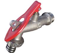 "Jardin garage atelier serrure 1/2 BSP du robinet de la valve avec un cadenas, robinet de cadenassage