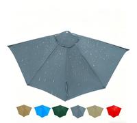 Jardin Imperméable Toile de Parasol Rechange Demi-Cercle 3.0/2.7m 5 ribs