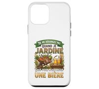 Jardin Jardinier Jardine Et Bière Drôle Idée Jardinage Coque pour iPhone 12 Mini