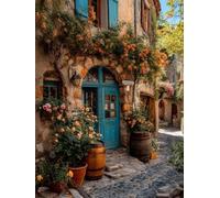Jardin Maison en Bois, Puzzle 6000 Pieces Adultes YHPGL5-449 | Impossible Puzzle Classique, Difficile Défi Puzzles, Jeux Éducatif Familiaux, pour Jeux Anti-Stress, Décoration Murale Cadeau