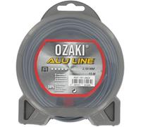 JARDIN PRATIQUE Fil nylon alu line OZAKI pour débroussailleuse - Ø 2,5 mm - L 15 m