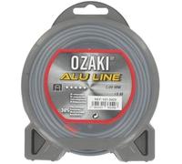 JARDIN PRATIQUE Fil nylon alu line OZAKI pour débroussailleuse - Ø 3 mm - L 15 m